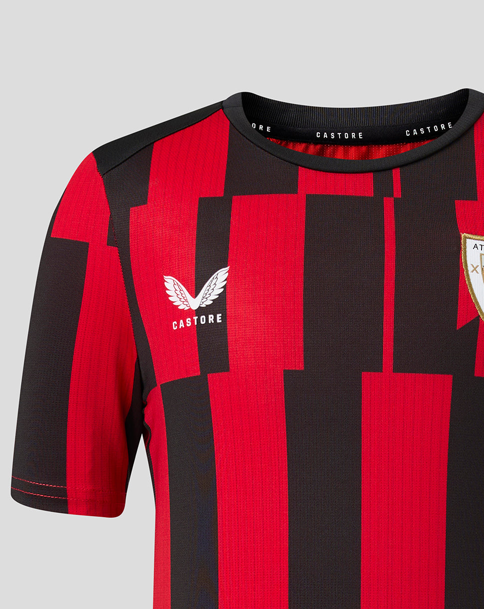 Athletic Club junior 26/27 Matchday shirt - Racing Red/Zwart