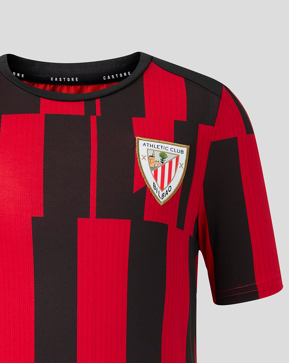 Athletic Club junior 26/27 Matchday shirt - Racing Red/Zwart