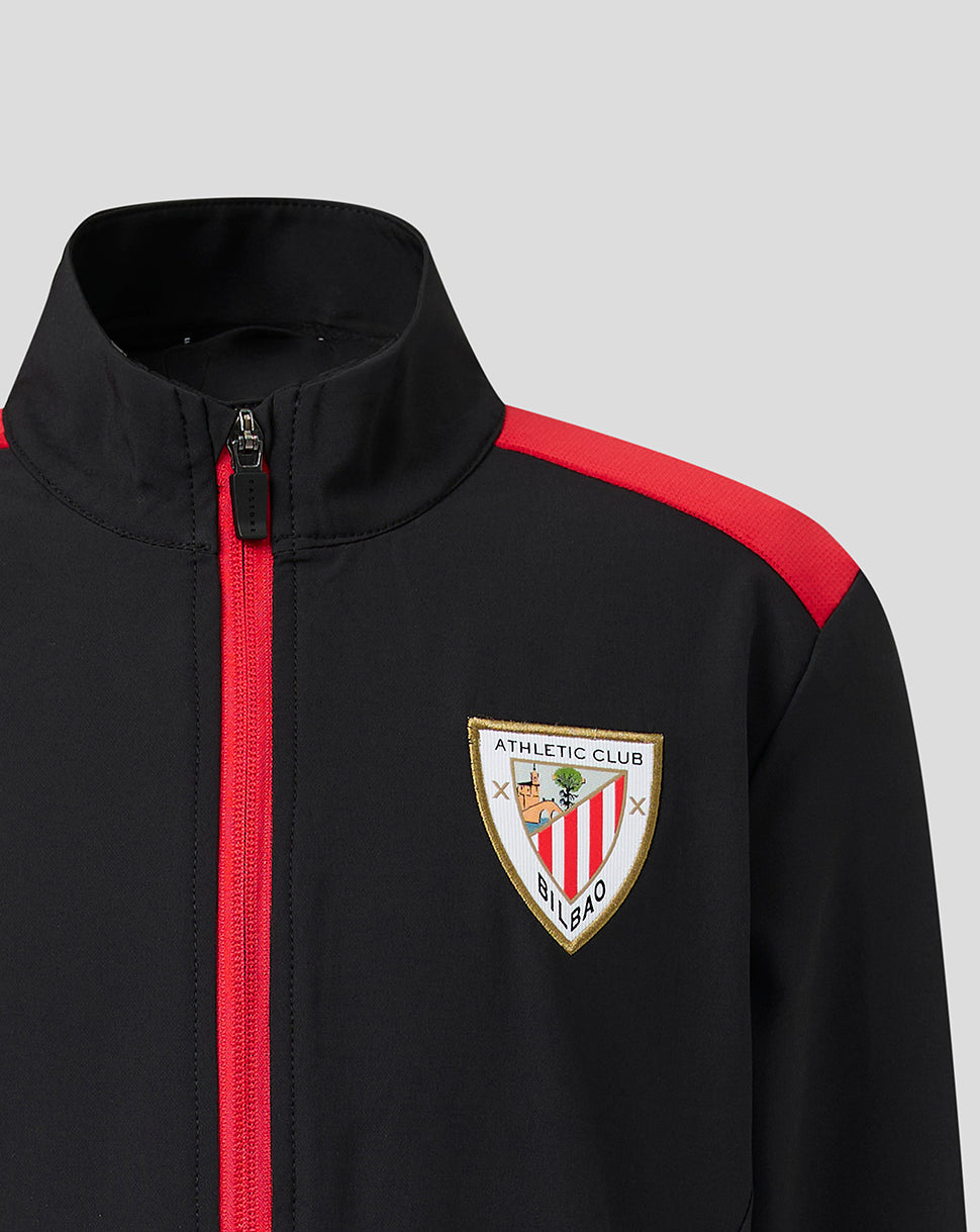 Athletic Club Men's 26/27 Matchday Jacket - Black/Racing Red