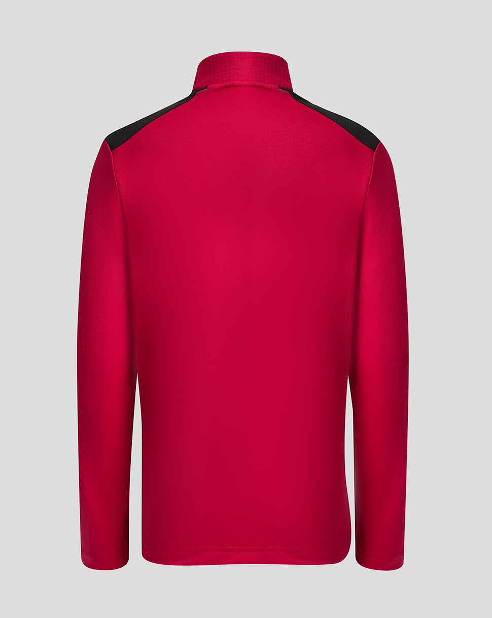 England Rugby Juniors 26/27 Training Midlayer Top - Red - Red