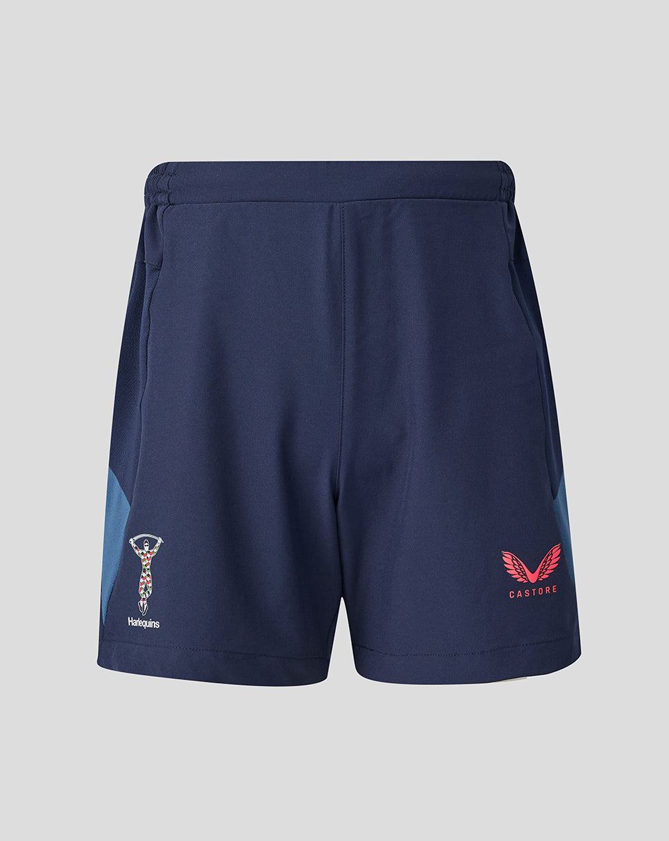 Harlequins Junior 2026/27 Training Shorts - No Pockets - Navy