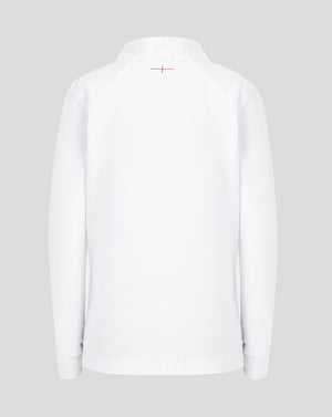 White shirt on a light gray background