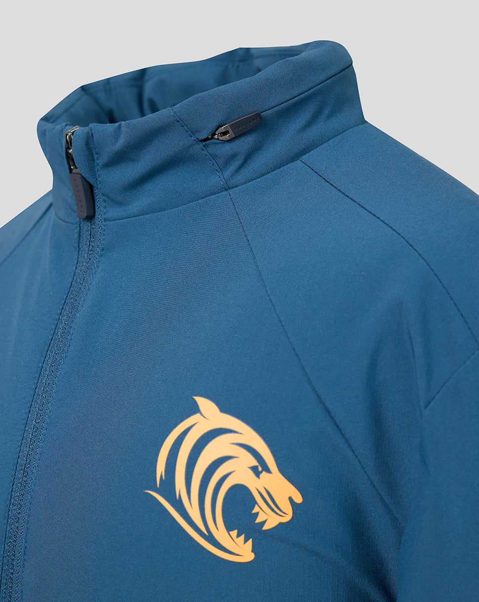 Leicester Tigers Junior 2026/27 Training Packable Hood Shower Jacket