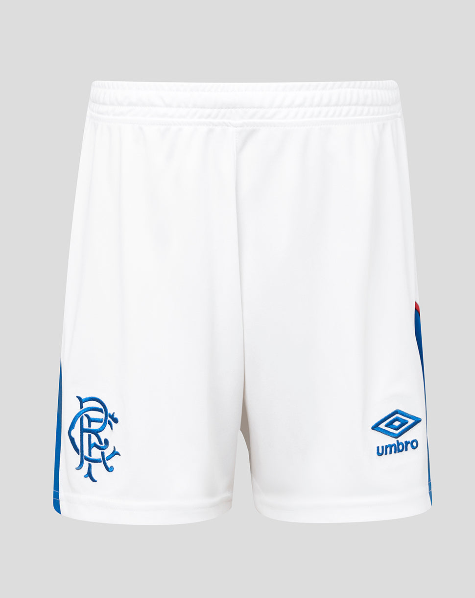 Rangers FC Junior 2026/27 Home Shorts - White
