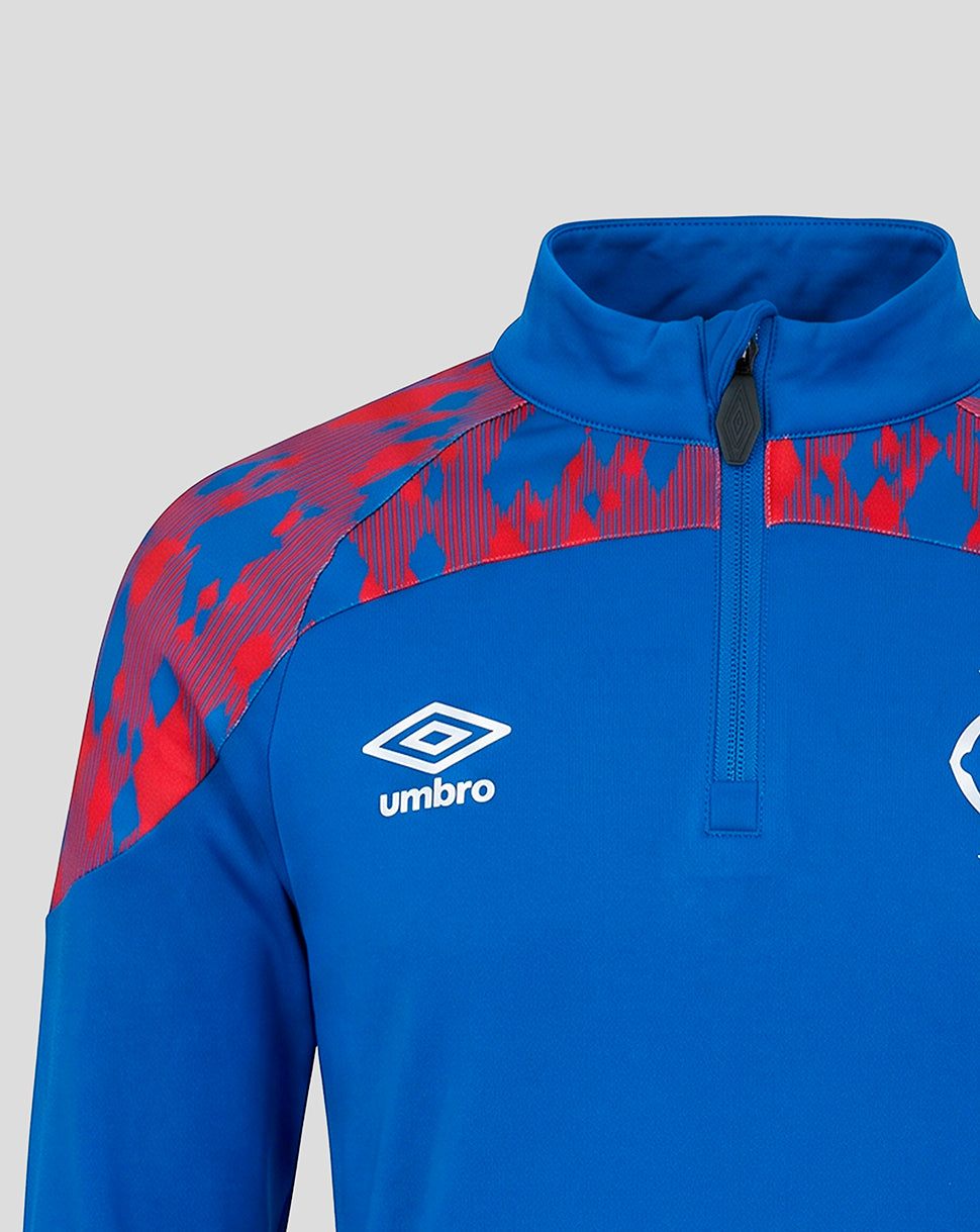 Rangers FC Junior 2026/27 Home Matchday Quarter Zip Top - Blue