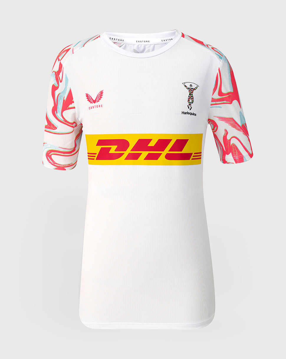 Harlequins Junior 2026/27 Matchday Short Sleeve T-Shirt - White