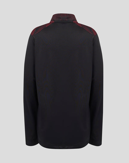 Saracens Junior 2026/27 Matchday Quarter Zip Top - Black