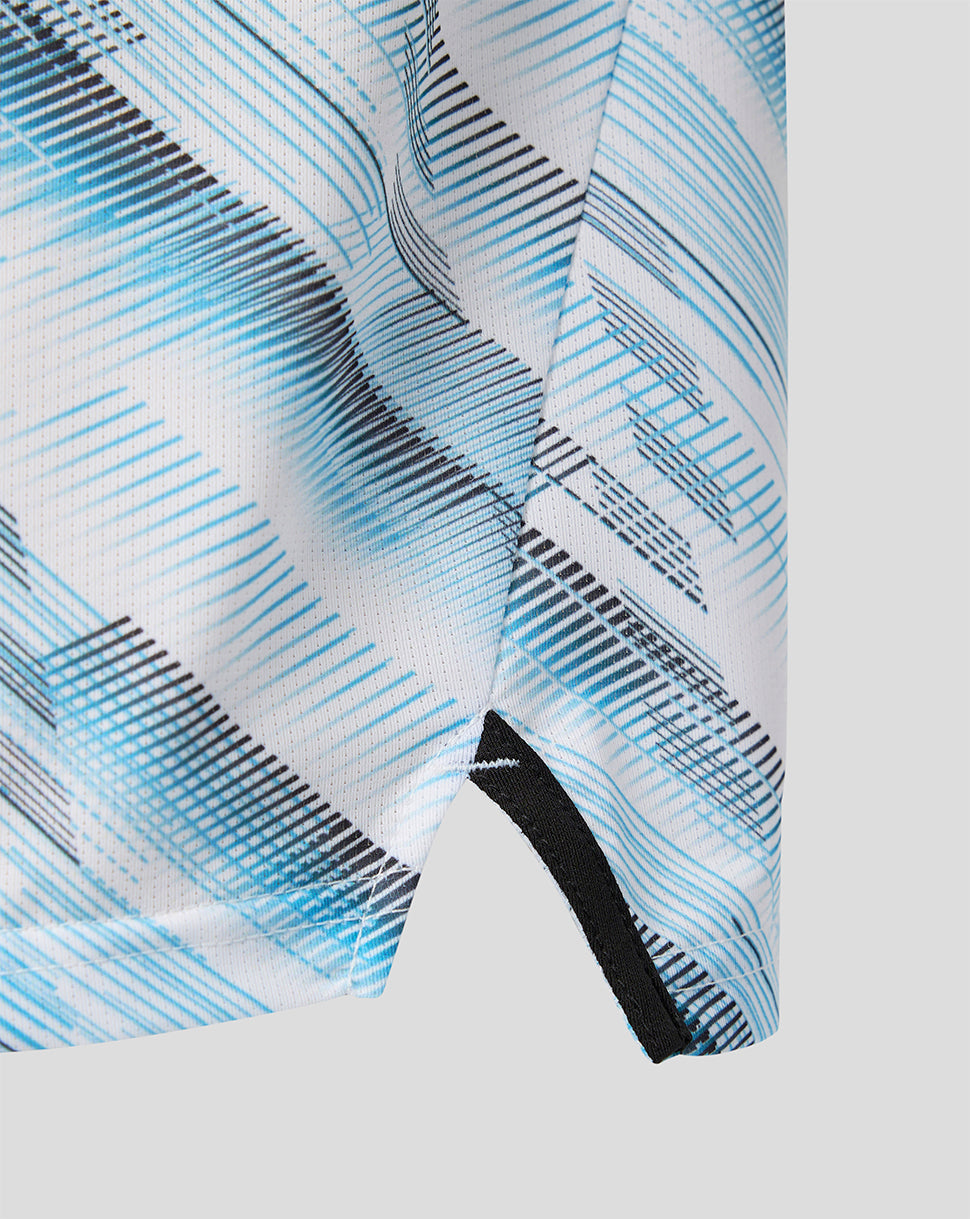 Camiseta visitante Feyenoord 2026-2027 Matchday junior - Blanco/Negro/Alaskan Blue
