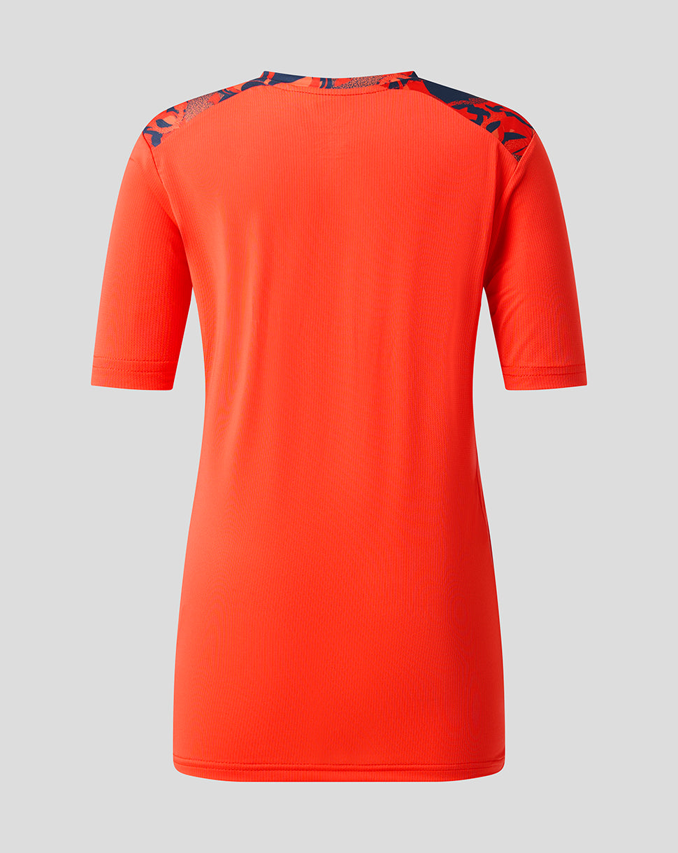 Feyenoord Junior 2026-2027 Ausweich Matchday Trikot - Cherry Tomato/Mood Indigo