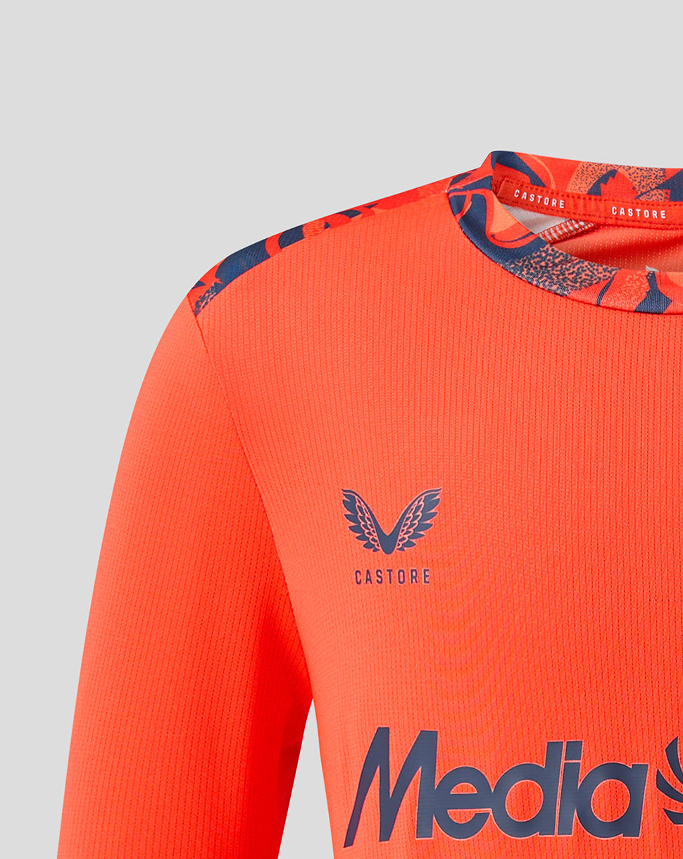 Feyenoord Junior 2026-2027 Ausweich Matchday Trikot - Cherry Tomato/Mood Indigo