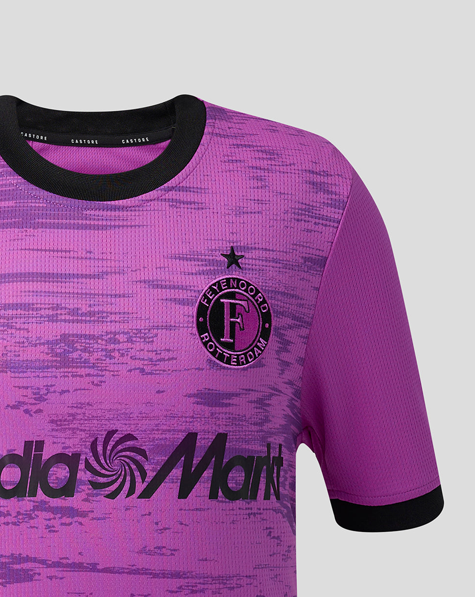 Feyenoord Junior 2026-2027 Ausweich Torwarttrikot - Purple Cactus Flower