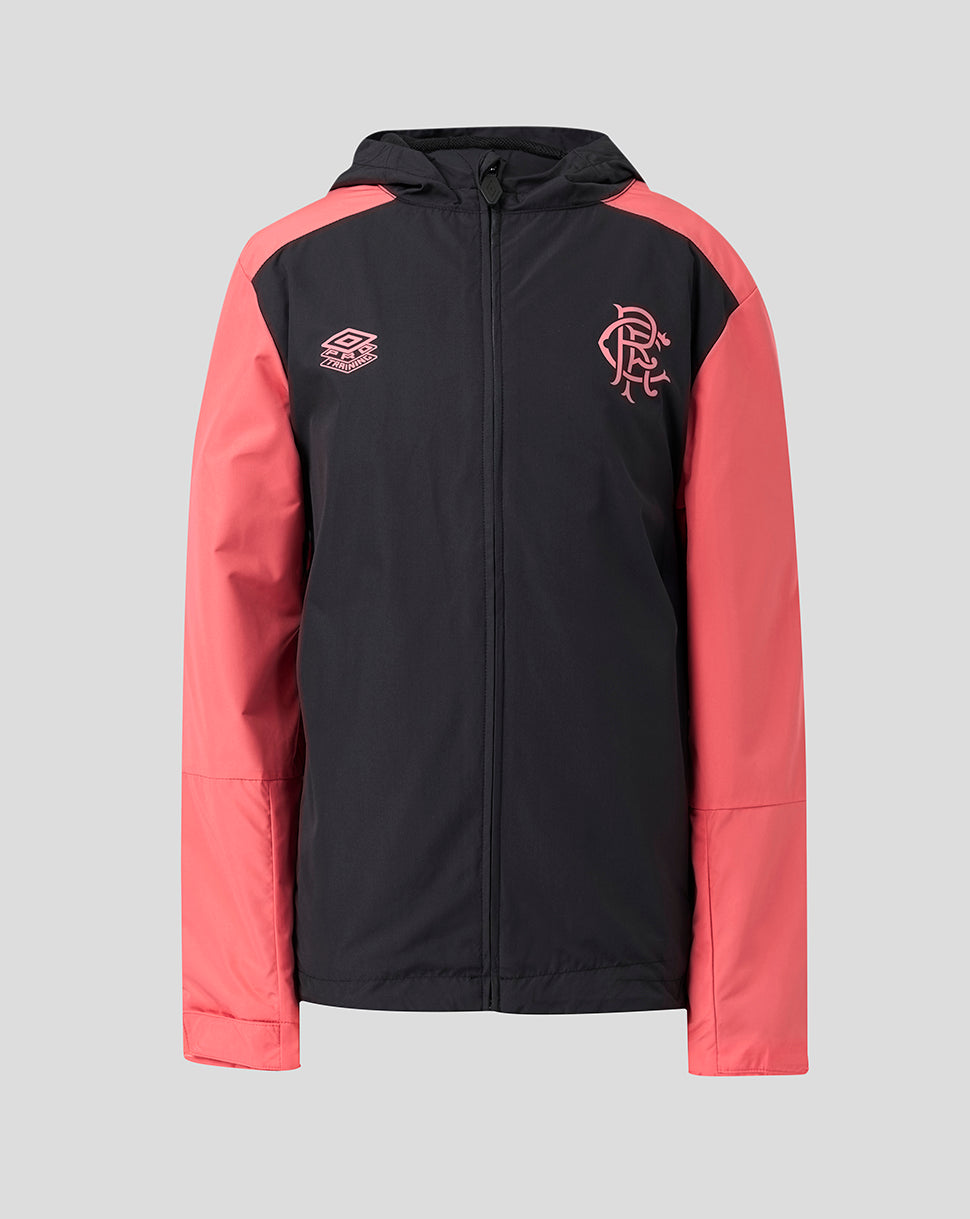 Rangers Junior 26/27 Pro Training Shower Jacket - Caviar - Caviar