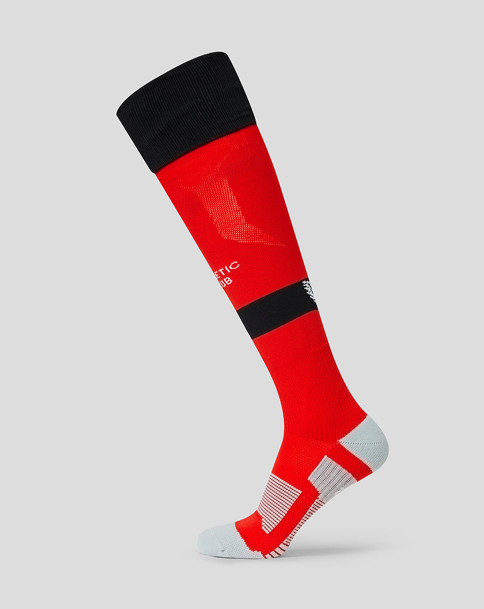 Athletic Club Junior 26/27 Away Alternate Socks - Red/Black