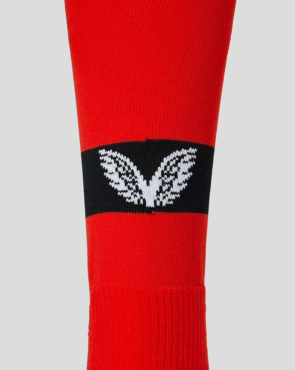 Athletic Club Junior 26/27 Away Alternate Socks - Red/Black