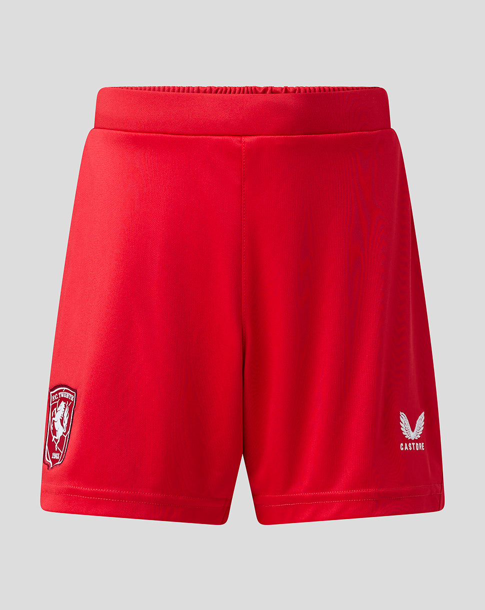FC Twente Junior 26/27 Shorts - Tomato/Weiss