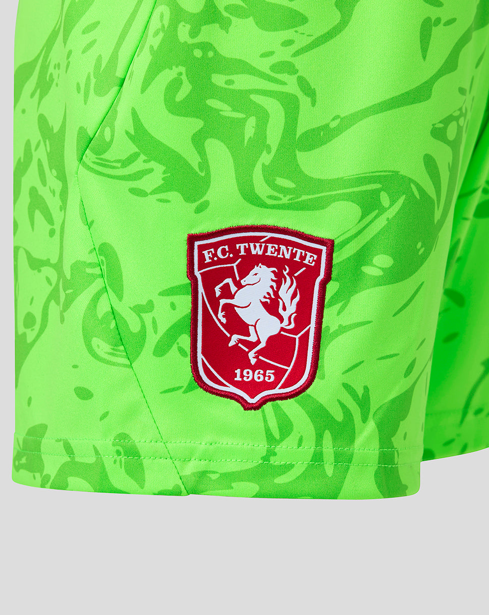 FC Twente Junior 26/27 Torwartshorts – Grün - Green Gecko