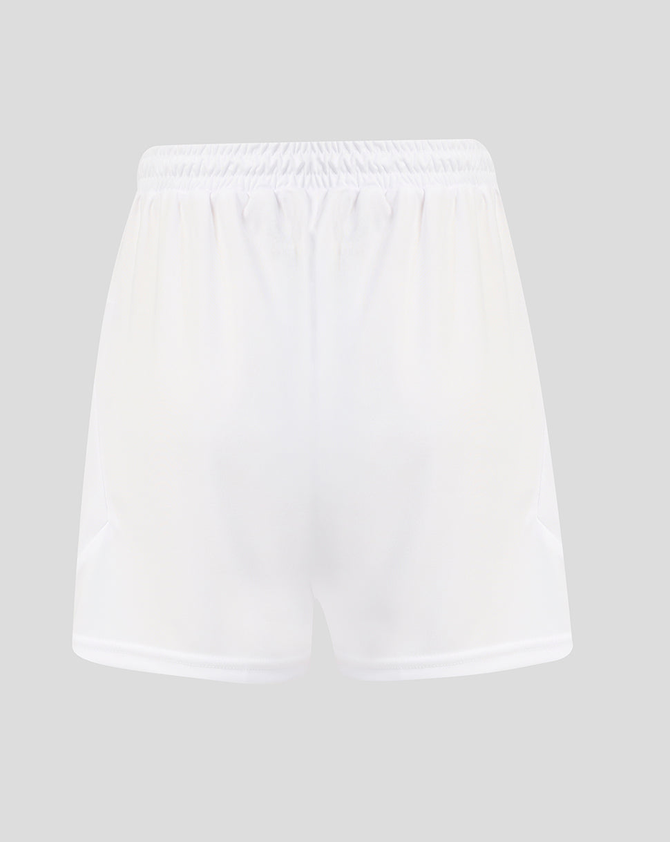 White FC Twente Junior 26/27 Third Shorts with an elastic waistband