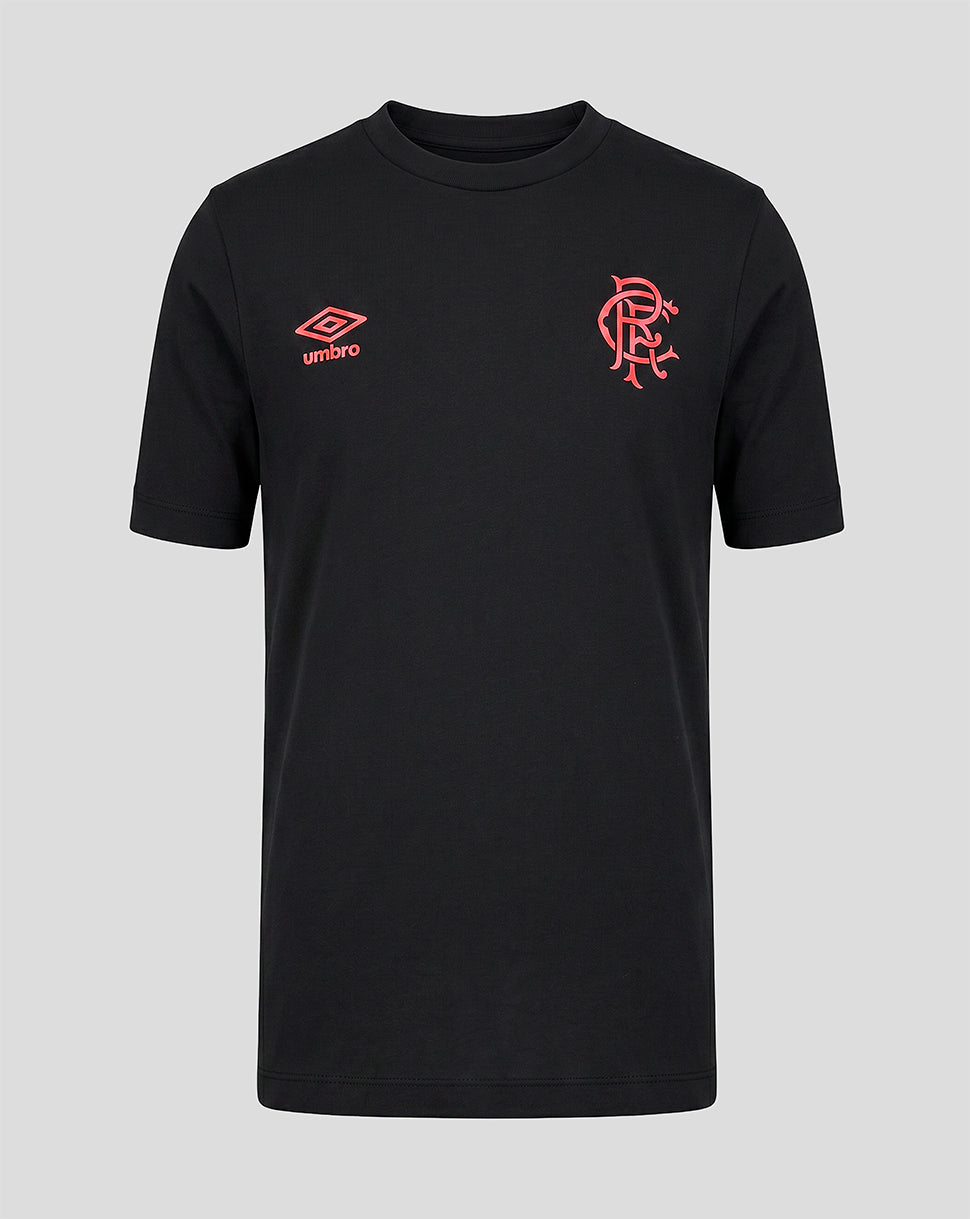 Rangers FC Junior 2026/27 Presentation T-Shirt - Caviar - Caviar