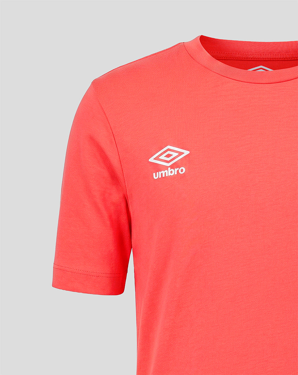 Rangers FC Junior 2026/27 Presentation T-Shirt - Coral - Coral