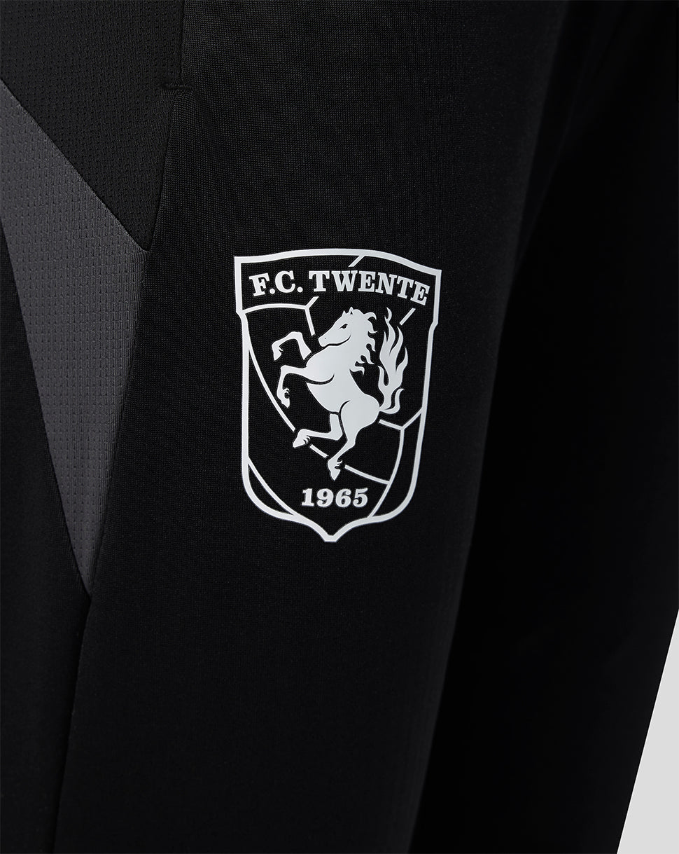 FC Twente Junior 26/27 Training Coaches Pants - Black - Black/Gunmetal
