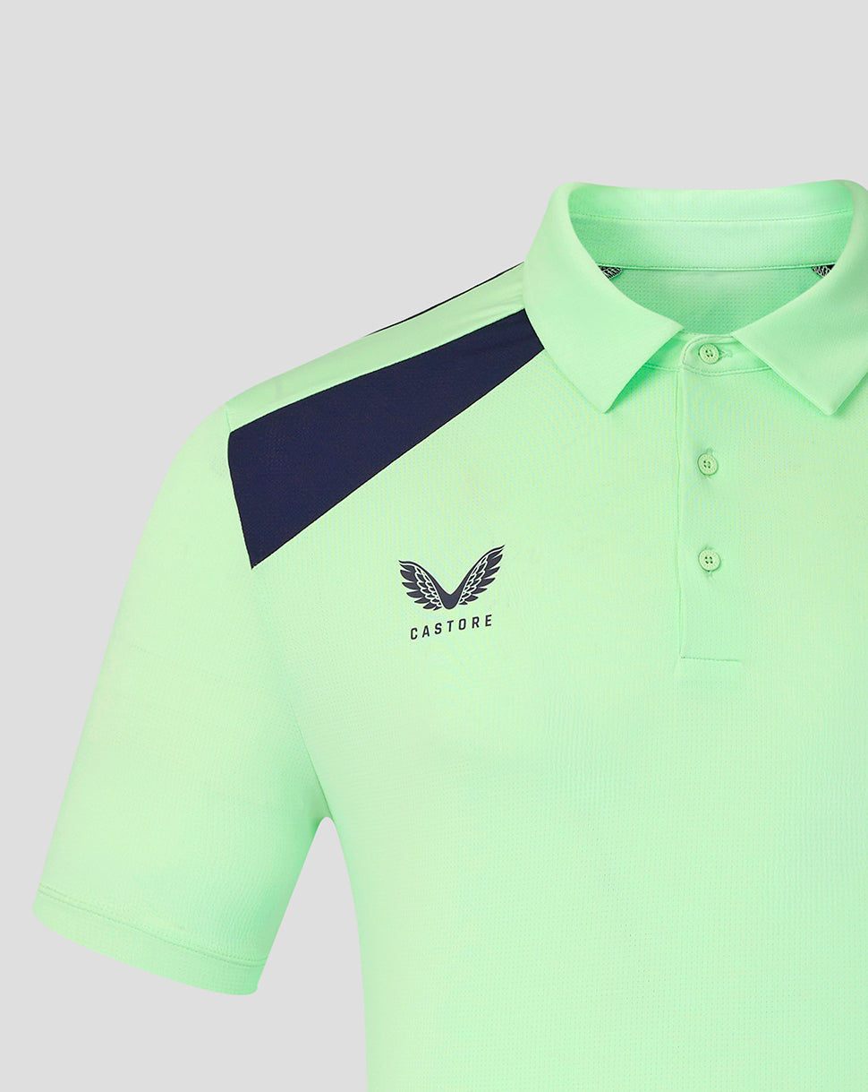 Athletic Club Men's Training Polo Shirt - Green - Green