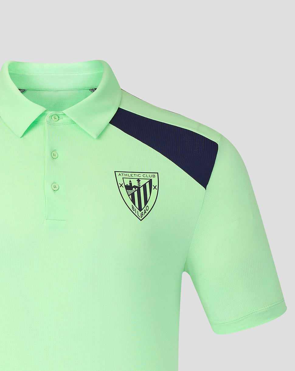 Athletic Club Men's Training Polo Shirt - Green - Green