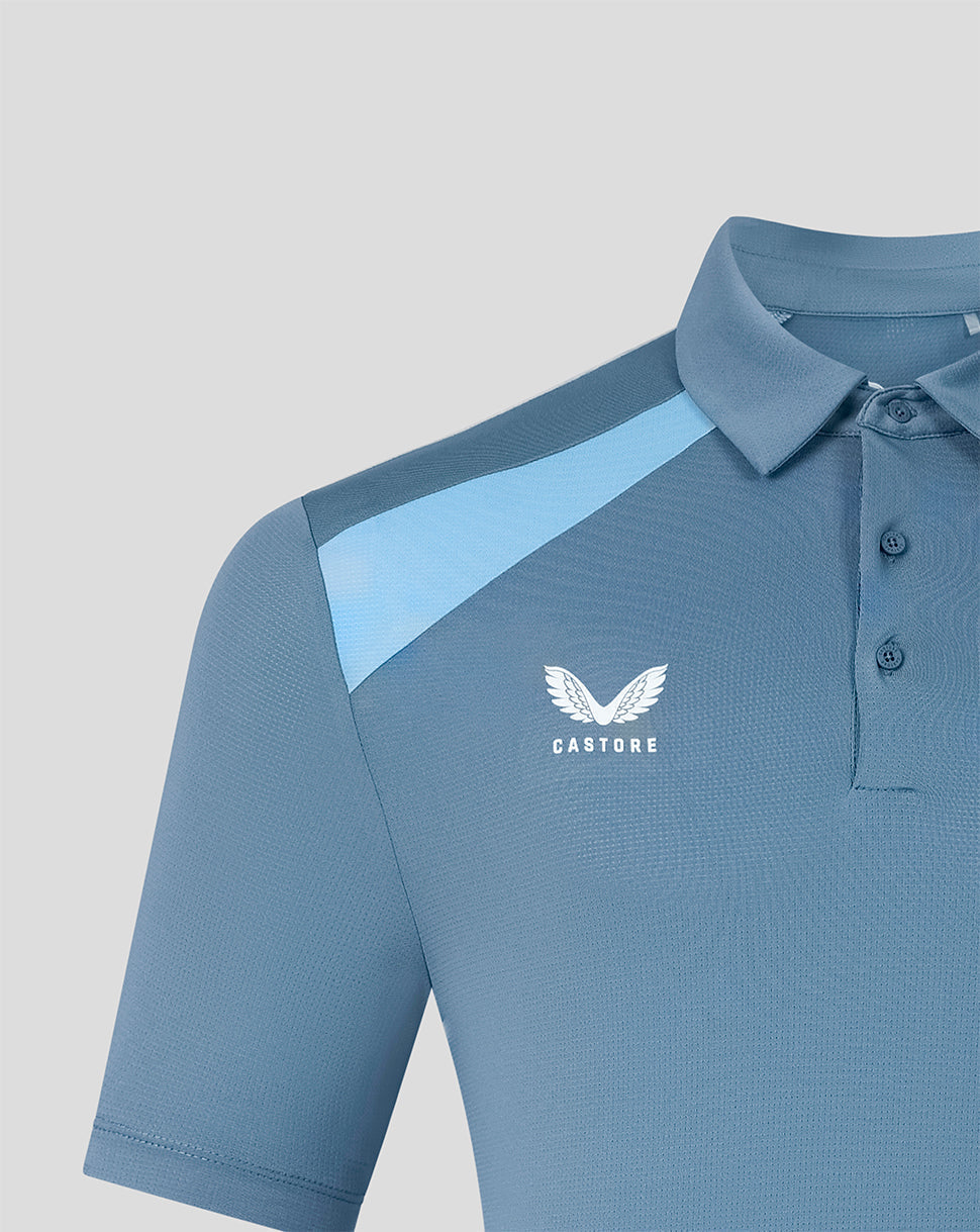 Polo FC Twente 26/27 Training Players de hombre – Negro - Blue Mirage/Glacier Lake