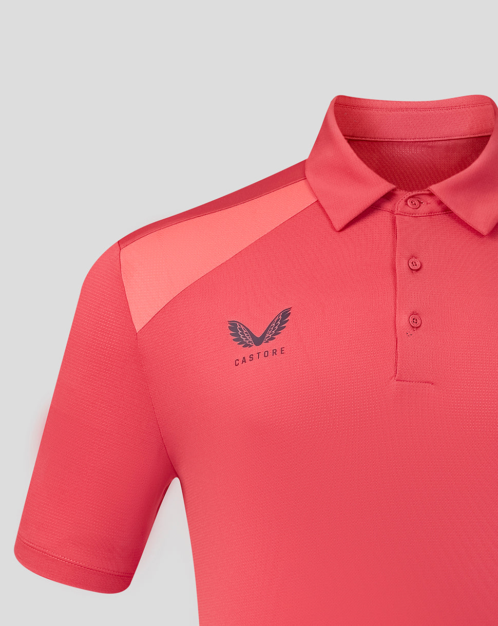 FC Utrecht Herren 26/27 Training Player Poloshirt – Pink - Cardinal/Rosé