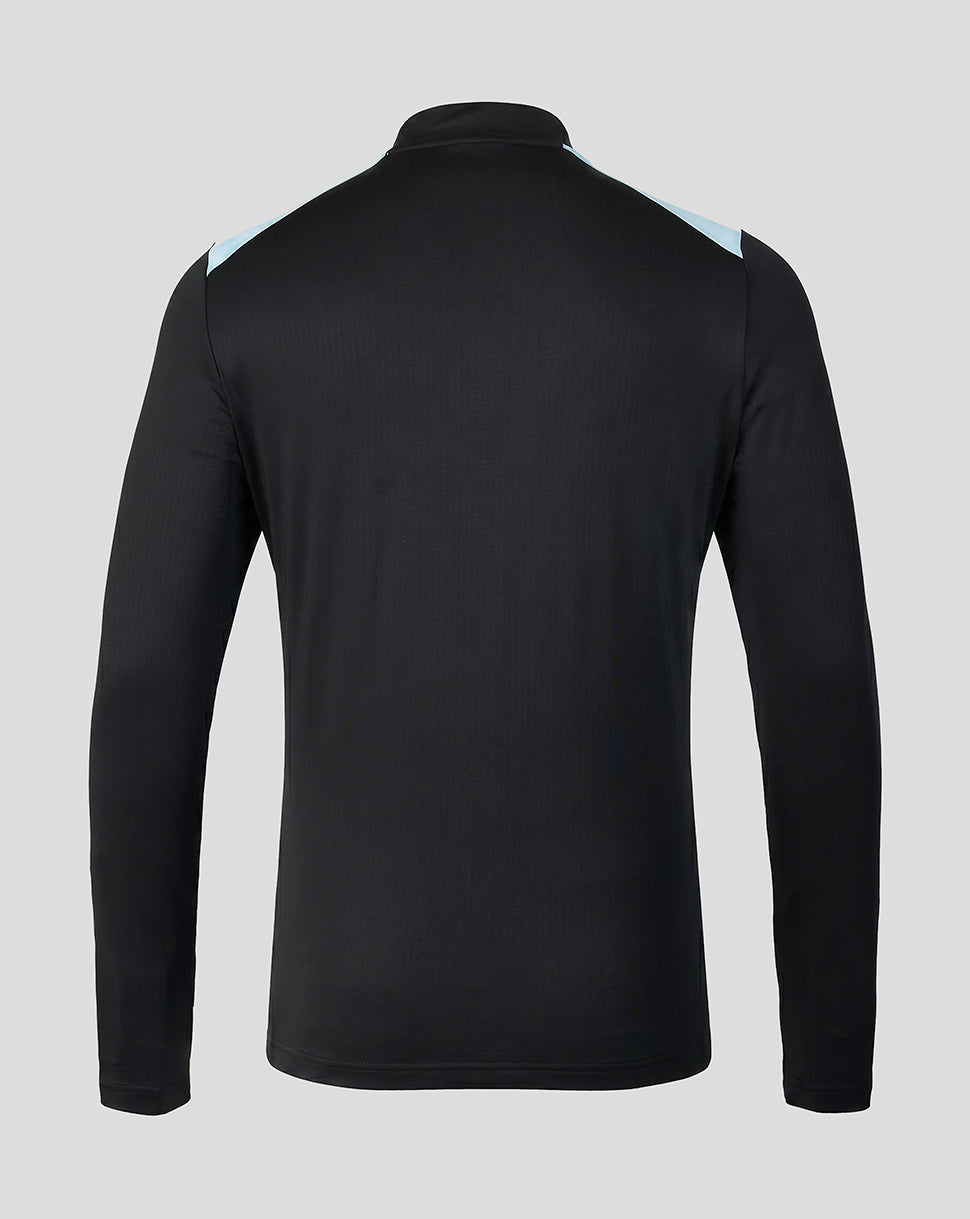 Feyenoord Herren 2026-2027 Training Coaches Midlayer - Schwarz/Summer Song