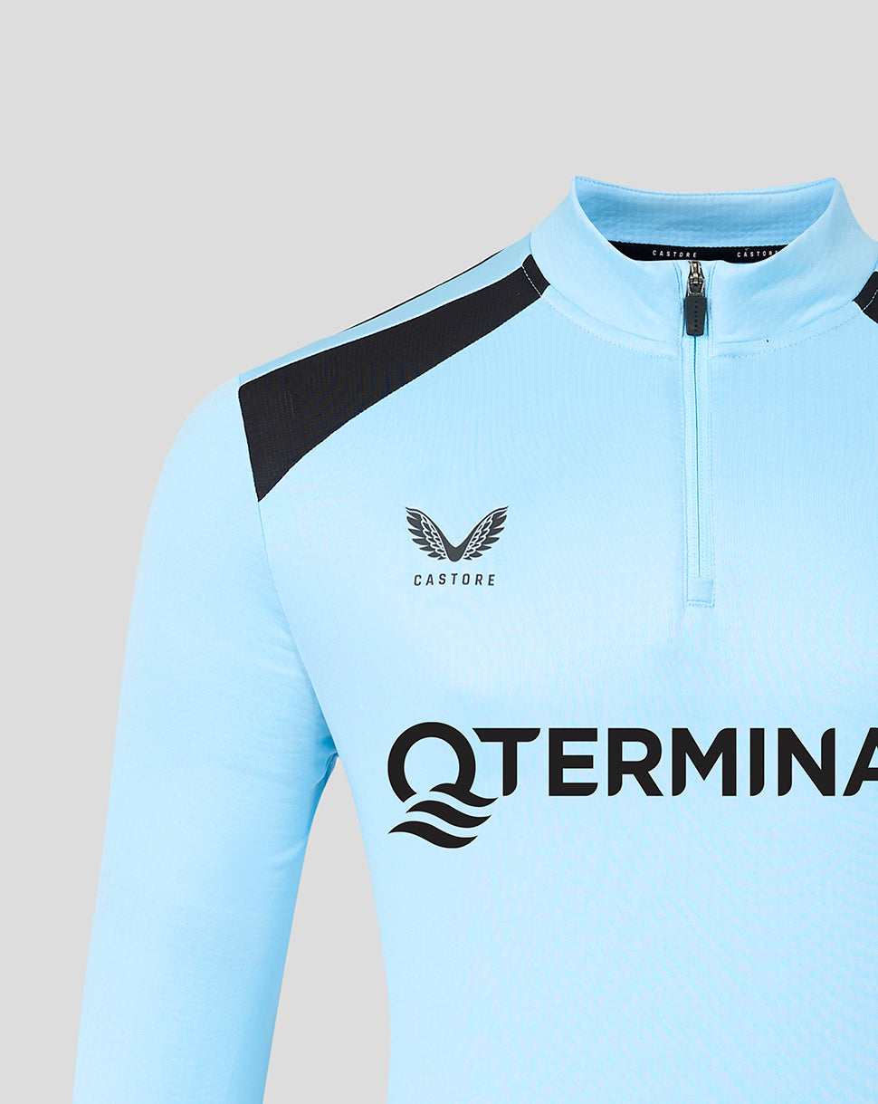 Feyenoord Men's 2026-2027 Training Players Midlayer - Summer Song/Black