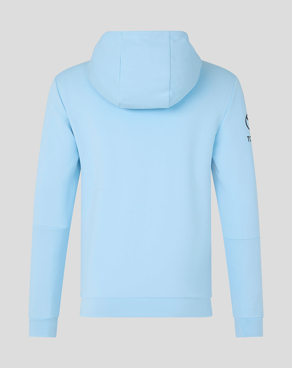 England Cricket Men's 26/27 Off Pitch Full Zip Hoodie - Blue