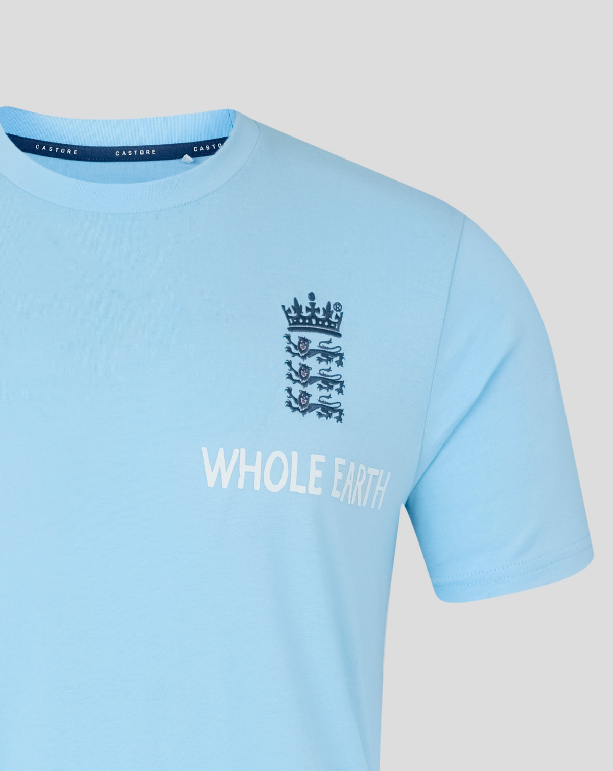 England Cricket Men's 26/27 Off Pitch T-Shirt - Blue