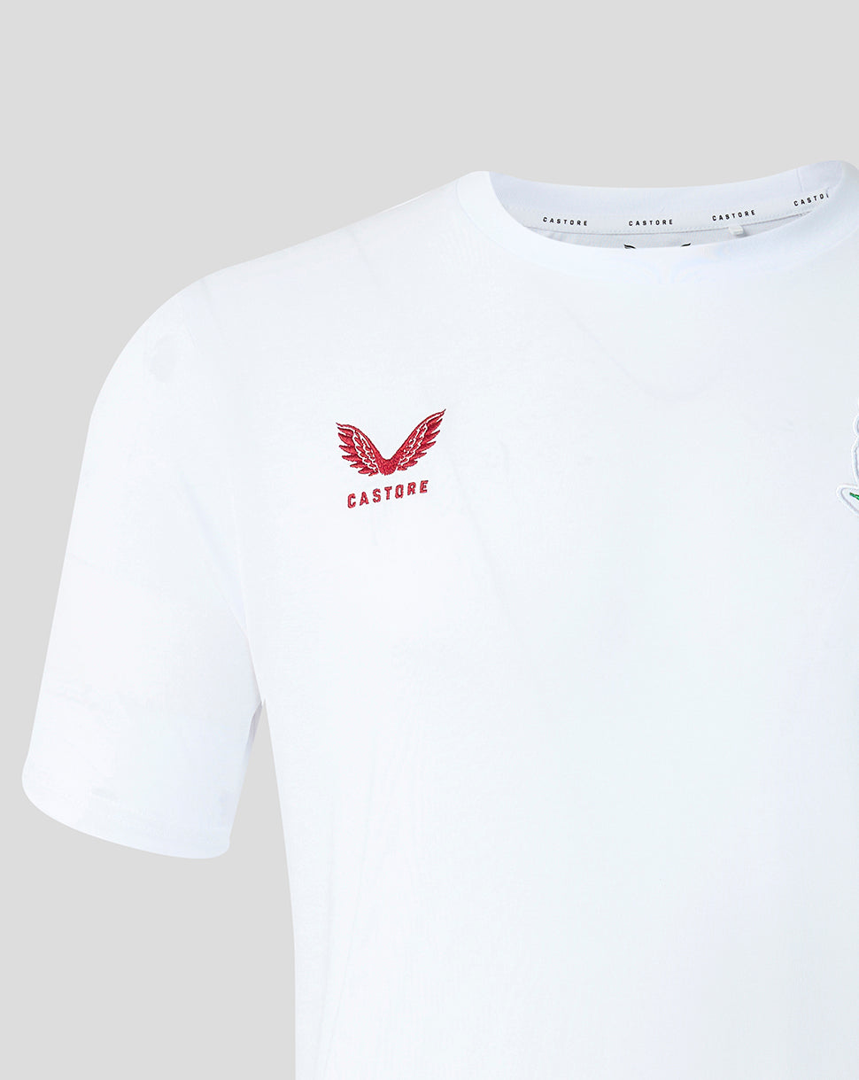 England Rugby Men's 26/27 Travel T-Shirt - White - White