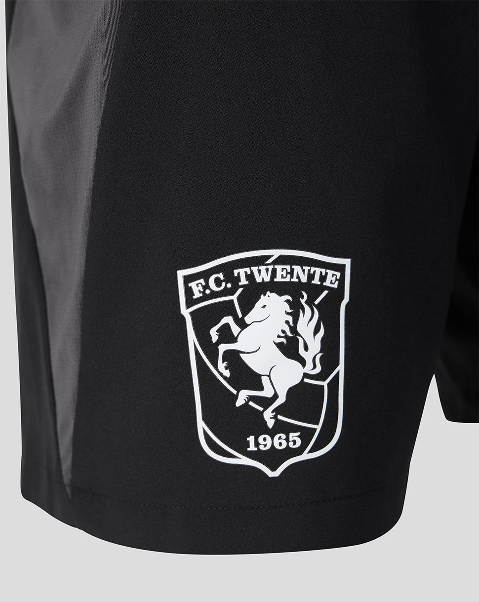 FC Twente Herren 26/27 Training Coaches Shorts – Schwarz - Schwarz/Gunmetal
