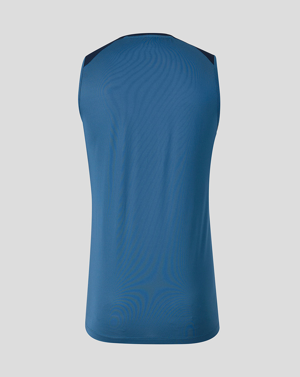 Leicester Tigers Men's 2026/27 Training Vest - Blue