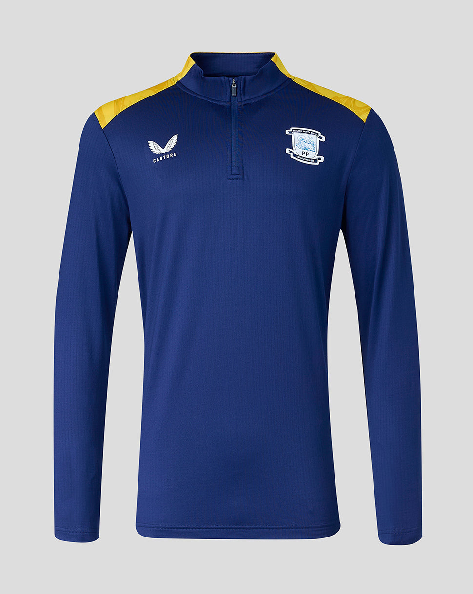 Preston North End Junior 26/27 Matchday Quarter Zip - Blue