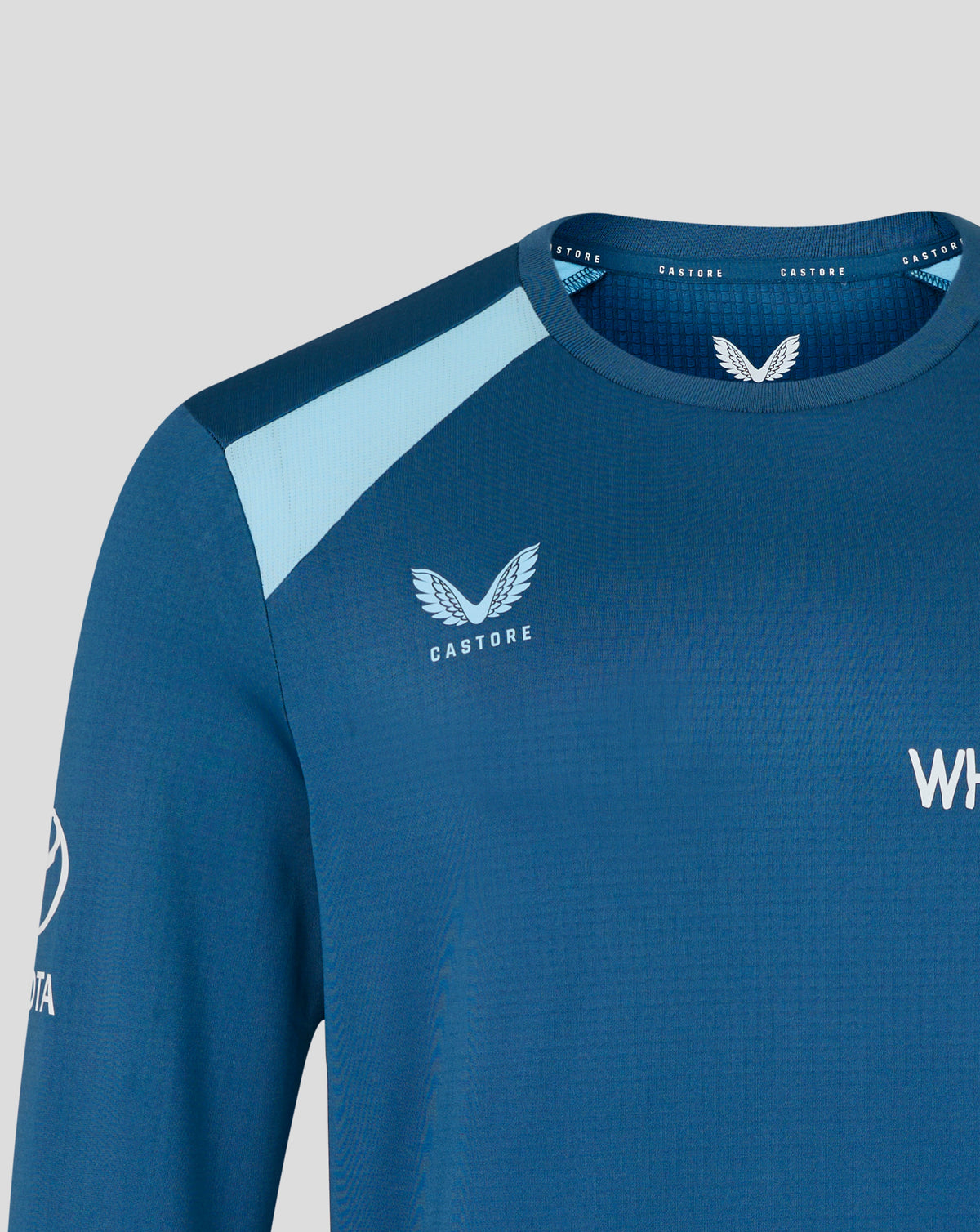 England Cricket Men's 26/27 Training Sweatshirt - Blue