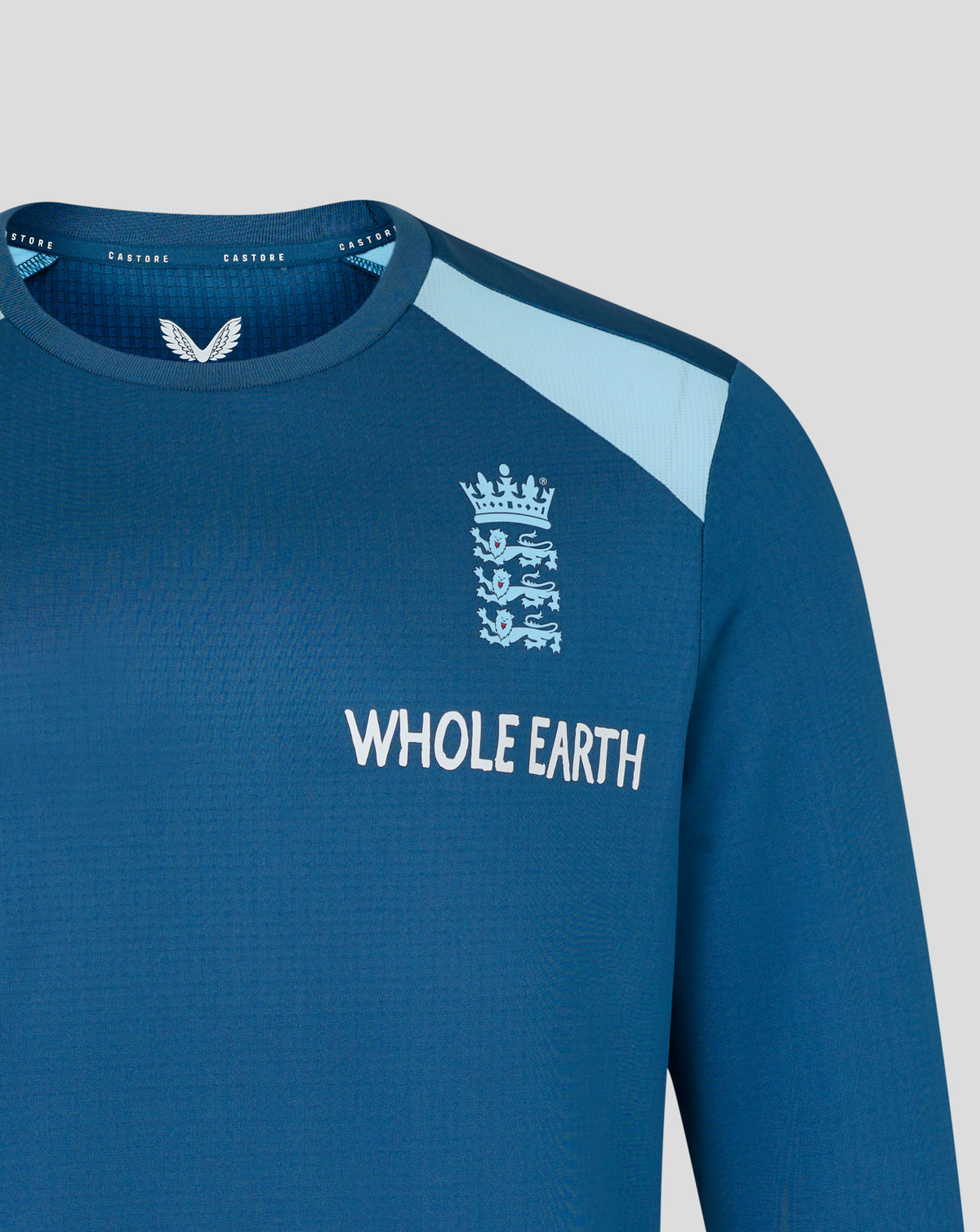 England Cricket Men's 26/27 Training Sweatshirt - Blue