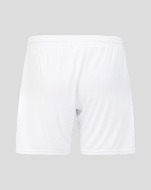 White shorts on a light gray background