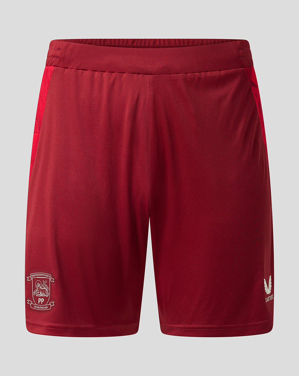 Preston North End Men's 2026/27 Third Shorts - Merlot