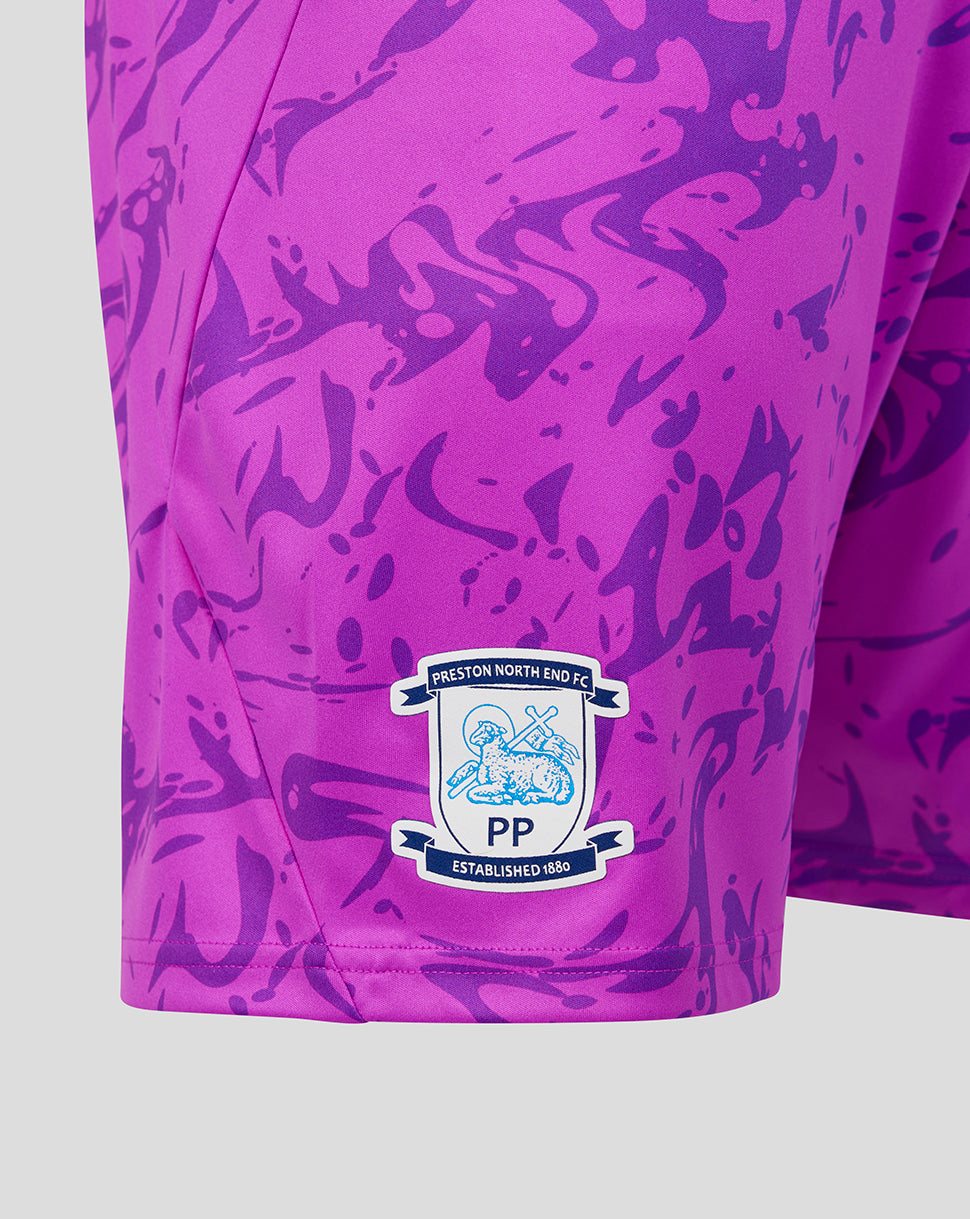 Preston North End Men's 26/27 Home Goalkeeper Shorts - Purple