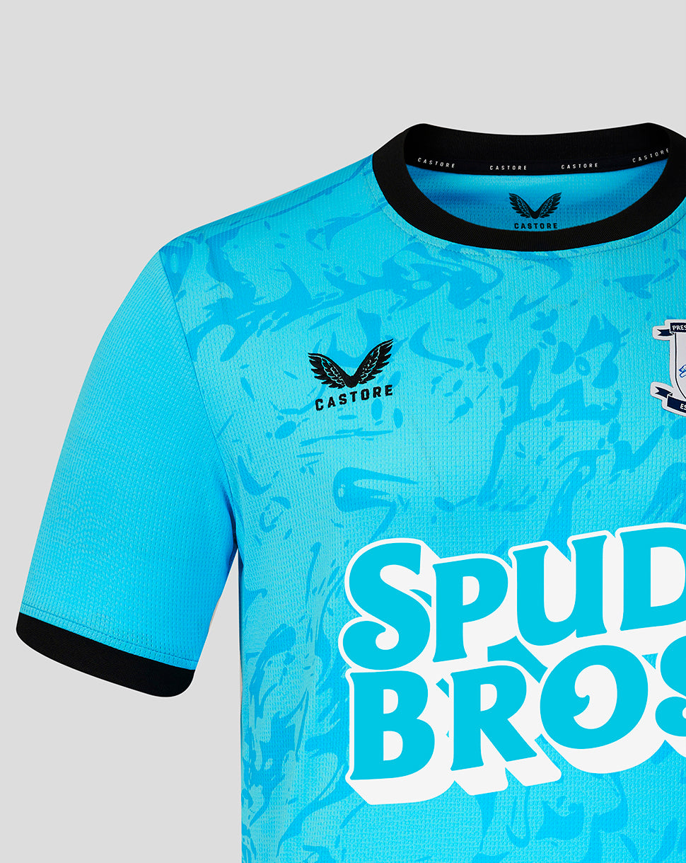 Preston North End Men's 2026/27 Away Goalkeeper Short Sleeve Shirt - Blue