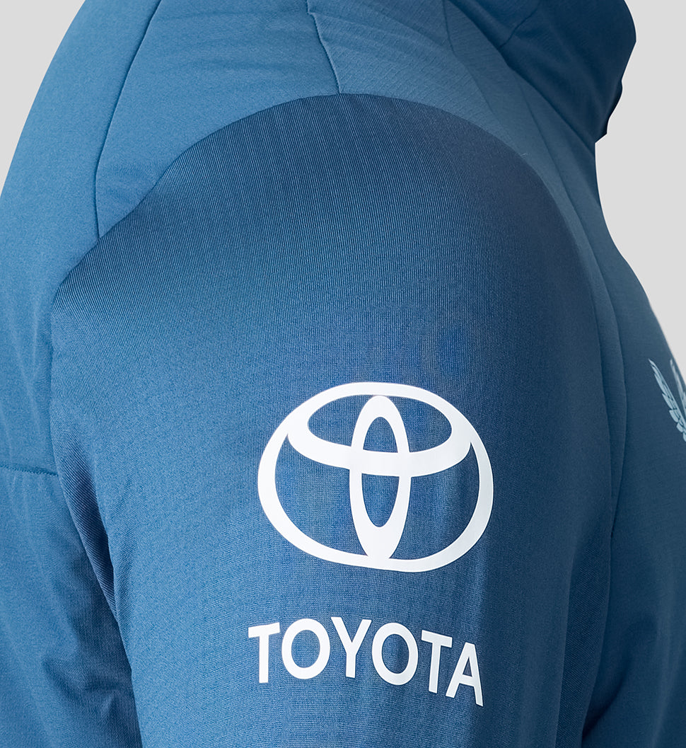 England Cricket Men's 26/27 Training Thermal Jacket - Blue