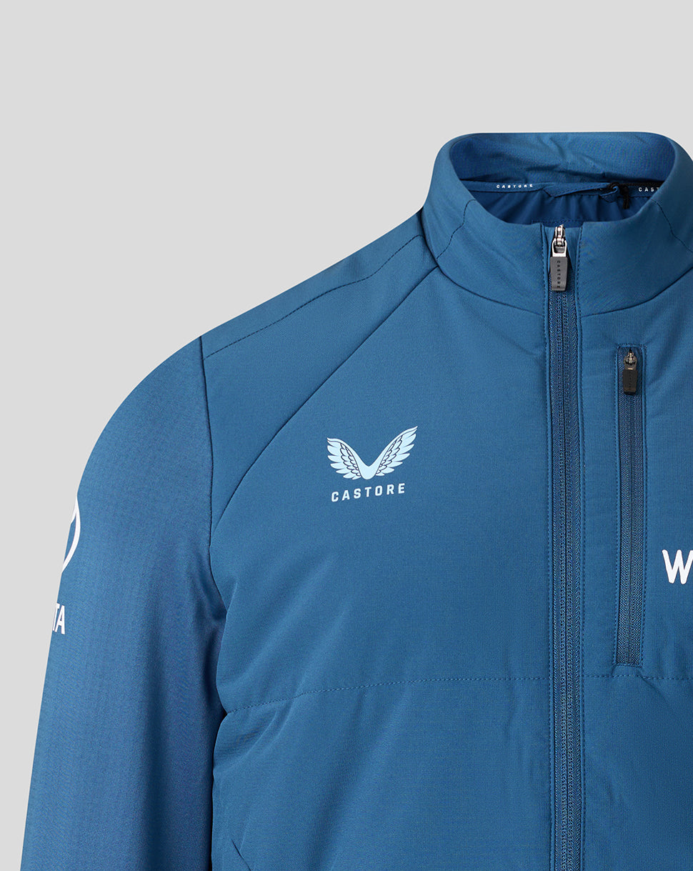 England Cricket Men's 26/27 Training Thermal Jacket - Blue