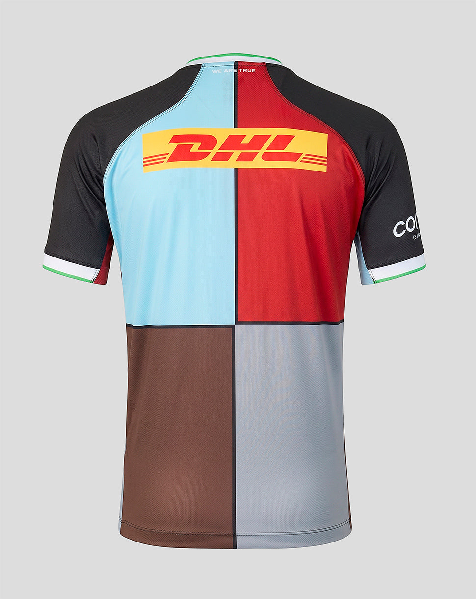 Harlequins Men's 2026/27 Home Replica Shirt - Black