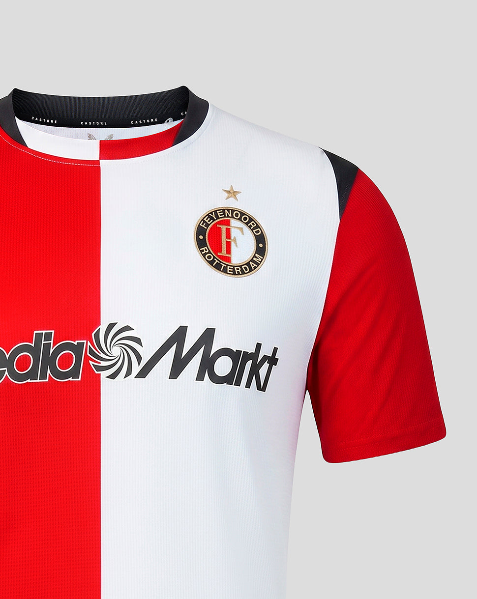 Feyenoord Men's 2026-2027 Home Pro Shirt - White/Red