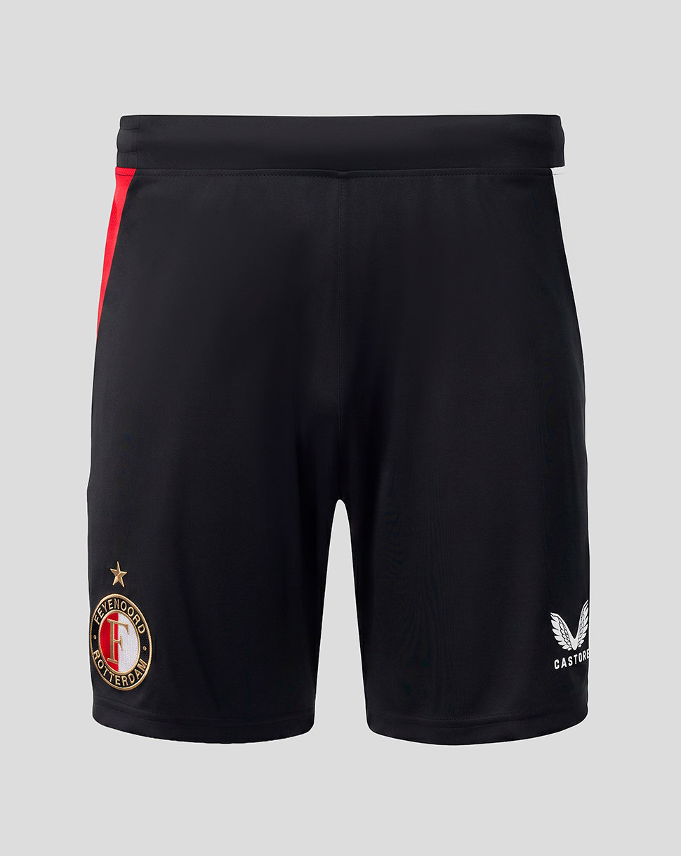 Feyenoord Herren 2026-2027 Heim-Shorts - Schwarz/Rot/Weiss