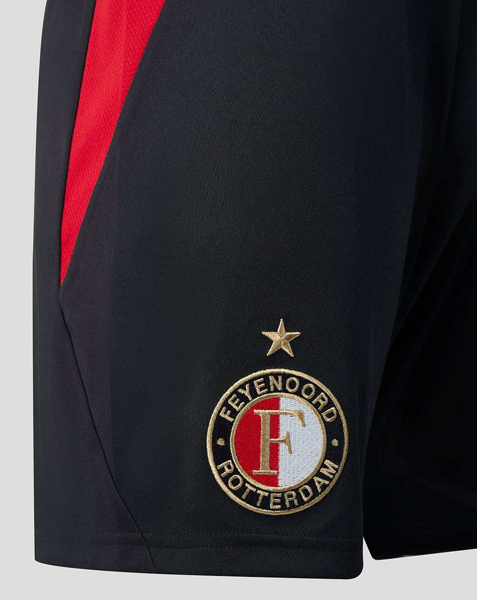 Feyenoord Herren 2026-2027 Heim-Shorts - Schwarz/Rot/Weiss