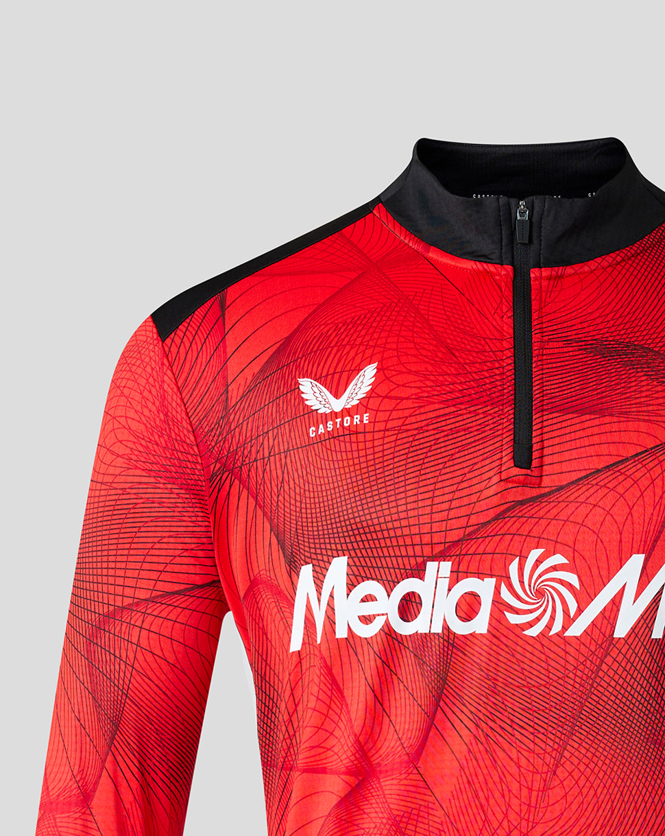 Feyenoord Men's 2026-2027 Home Matchday Midlayer - Red/Black