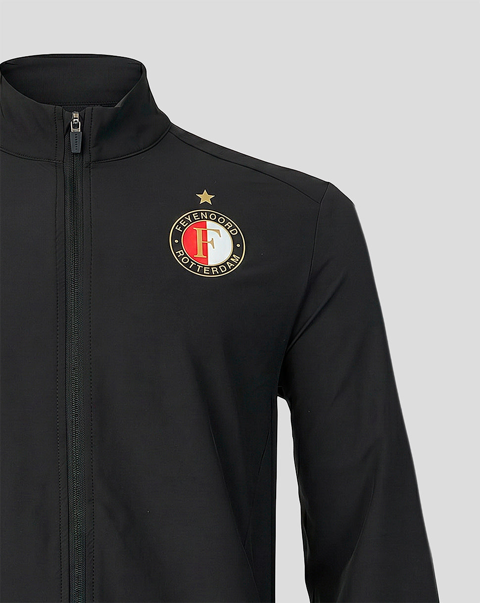 Feyenoord Men's 2026-2027 Home Matchday Jacket - Black